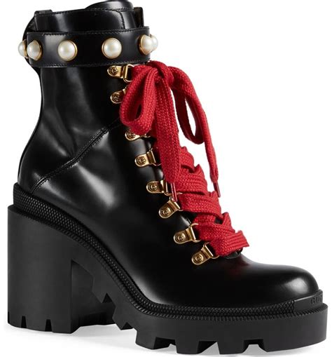 gucci boots pearl|gucci boots for women.